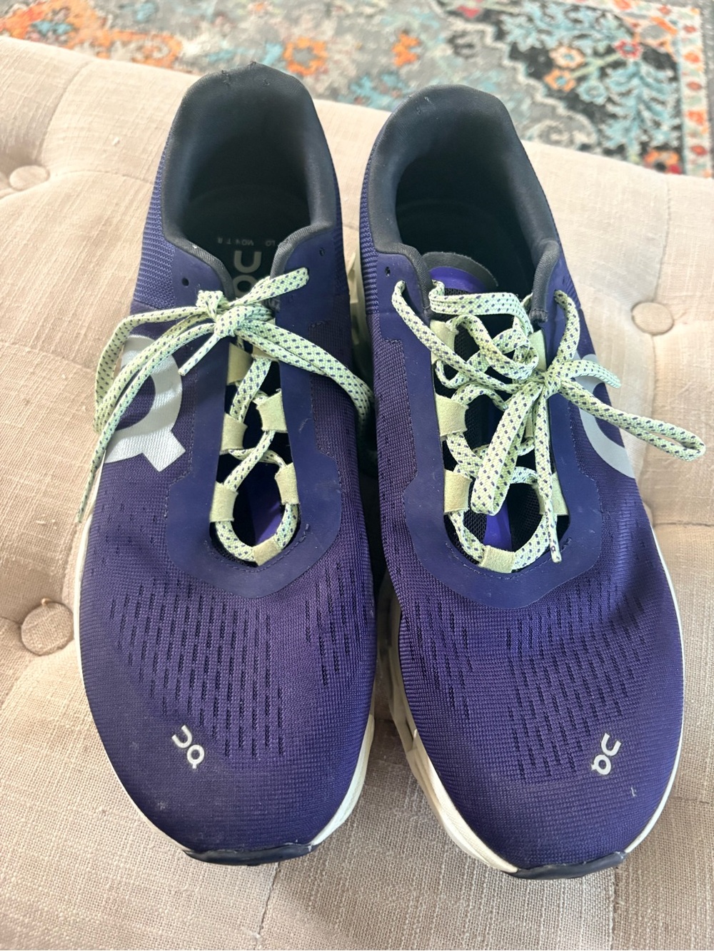 On Cloudmonster Men’s Running Shoes Acai Aloe Purple (used)(size11)